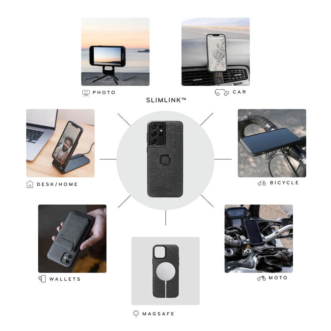Peak Design Mobile Everyday Fabric Case Samsung S23 Ultra - Charcoal - additional product view