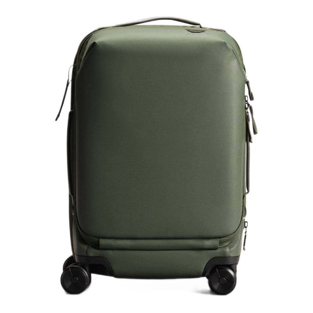 Peak Design Roller Pro Carry-On bag in Sage colour