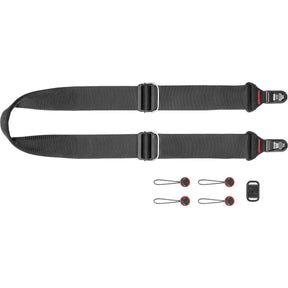Peak Design Slide, Black, Padded Camera Strap
