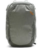 Peak Design Travel Backpack, 45L, in sage.