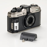 Pentax 17 HF 35mm Half Frame Silver/Black Compact Film Camera - additional product view