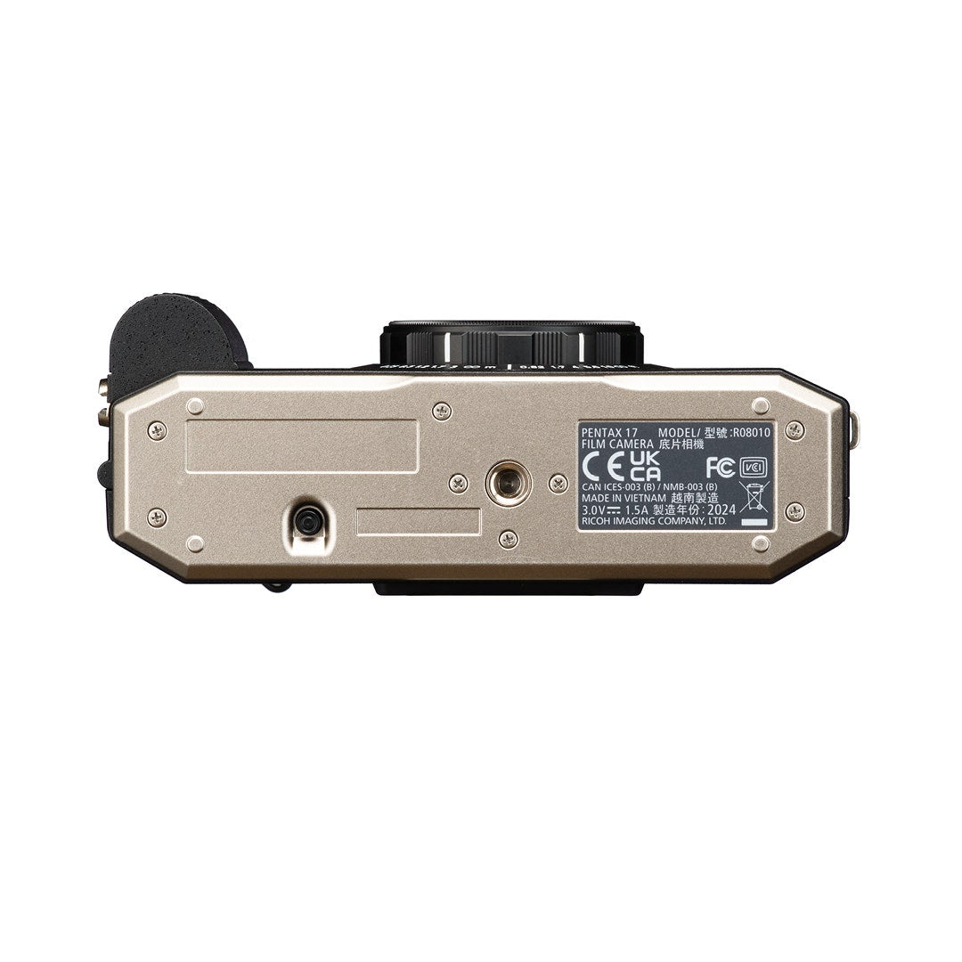 Pentax 17 HF 35mm Half Frame Silver/Black Compact Film Camera - additional product view