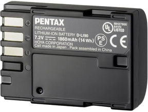 Pentax D-LI90 camera battery.