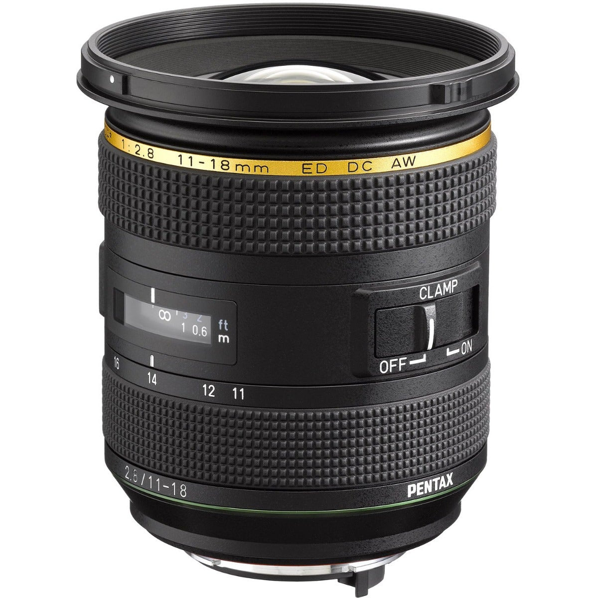 Pentax DA 11-18mm f/2.8 ED DC lens, Pentax K mount
