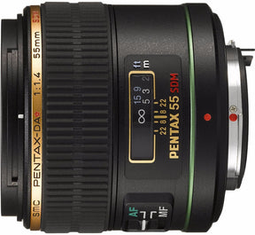 Pentax DA 55mm f/1.4 ED IF SDM lens, Pentax K mount