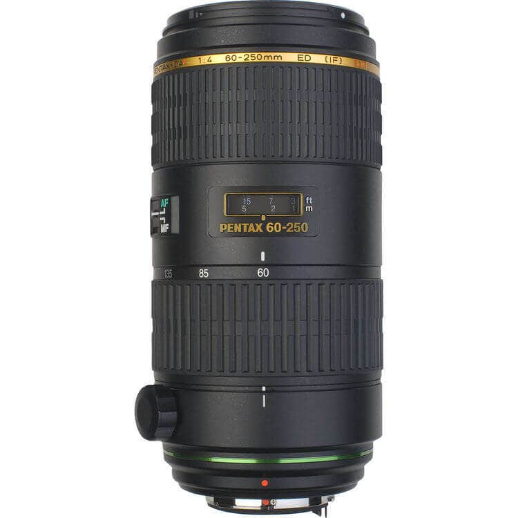 Pentax DA 60-250mm f/4 ED IF SDM Telephoto Lens - additional product view