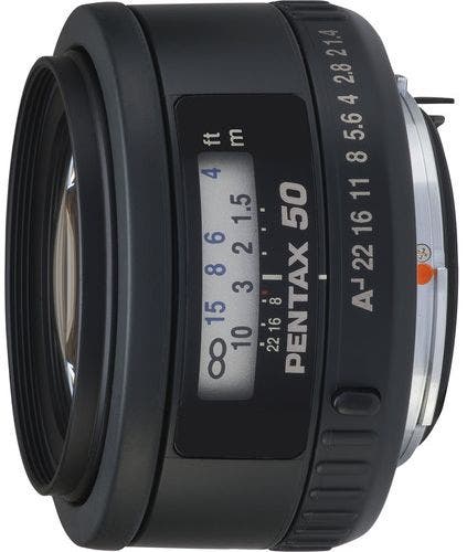 Pentax FA 50mm f/1.4 lens, Pentax K mount