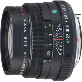 Pentax FA 77mm f/1.8 Black Telephoto Lens, Limited Edition, Pentax K mount