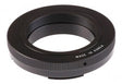 Pentax K-mount adaptor ring.