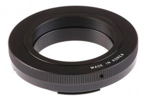 Pentax K-mount adaptor ring.