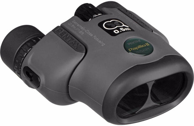 Pentax Papilio II 8.5x21 binoculars.