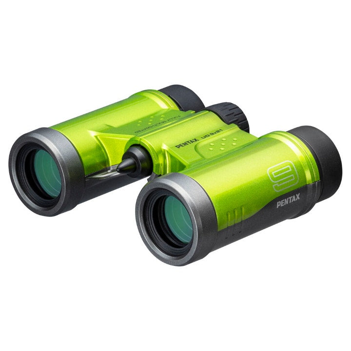 Pentax UD 9x21 binoculars in green