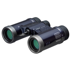 Pentax UD 9x21 binoculars in navy