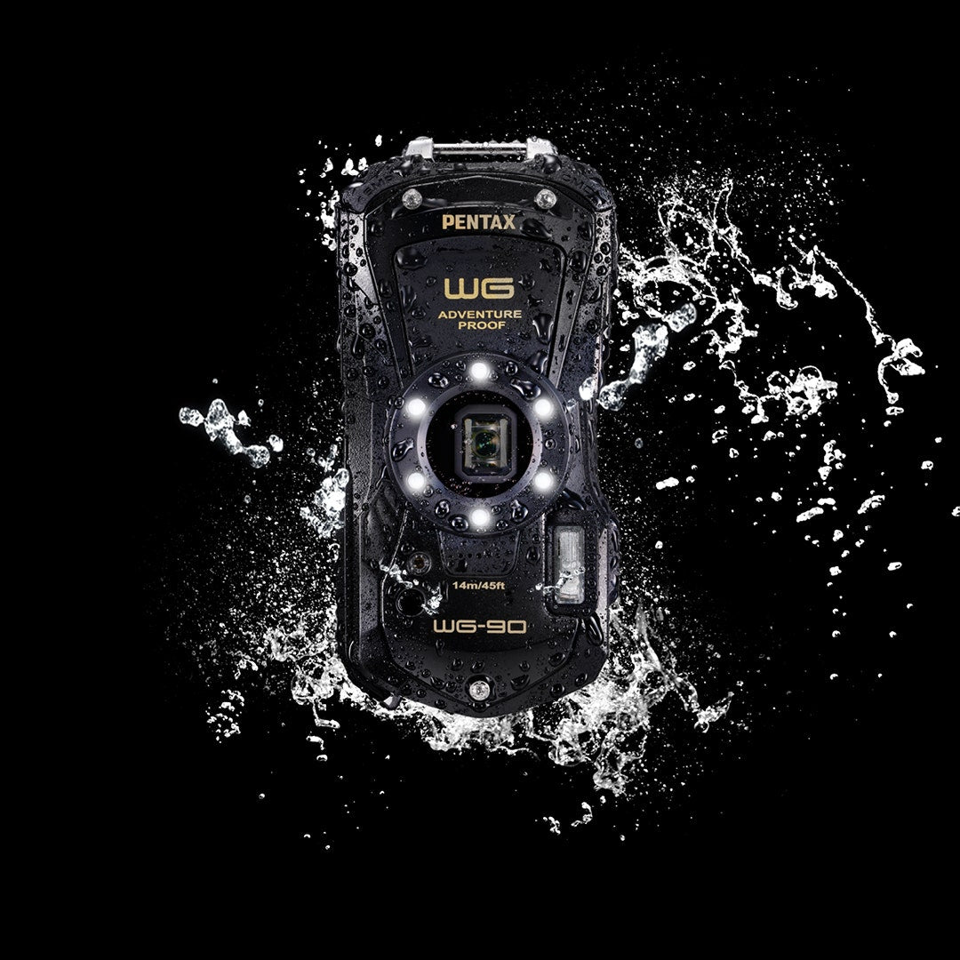 Pentax WG-90 Black Digital Compact Camera - additional product view