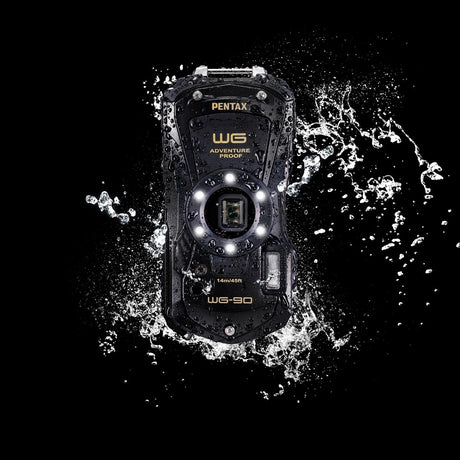 Pentax WG-90 Black Digital Compact Camera - additional product view
