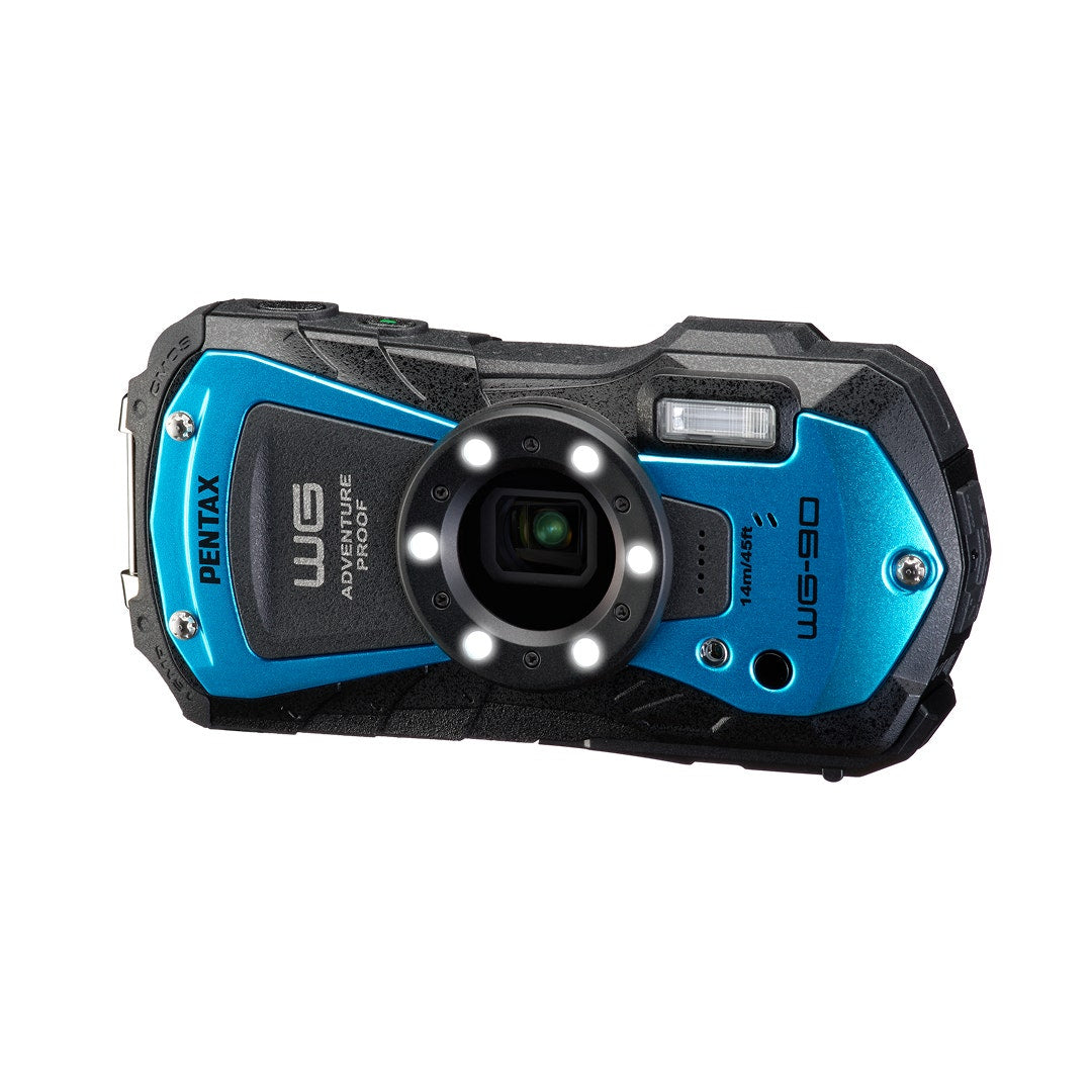 Pentax WG-90 Blue Digital Compact Camera - additional product view