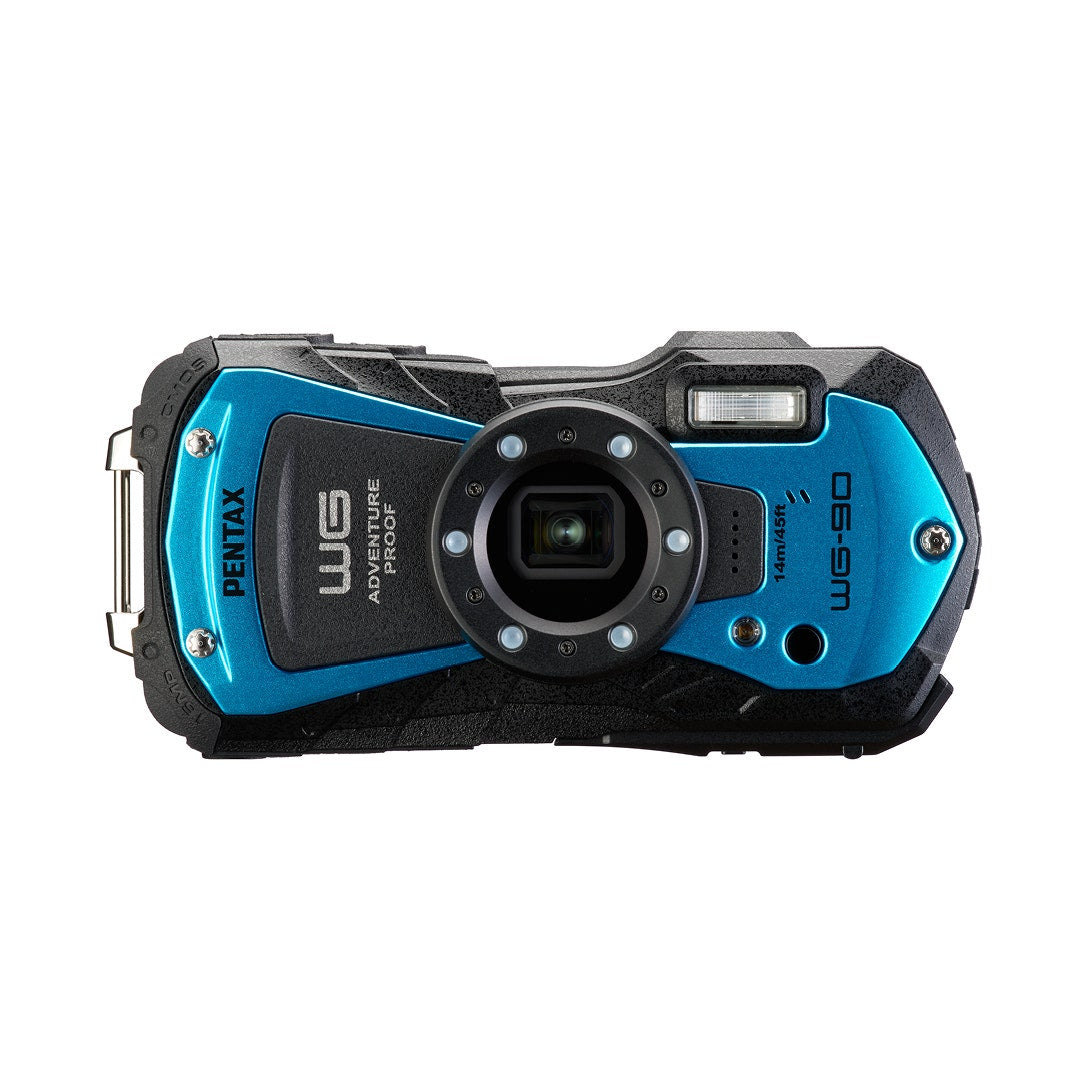 Pentax WG-90 Blue Digital Compact Camera