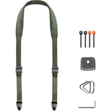 PGYTECH camera shoulder strap in Fern Green