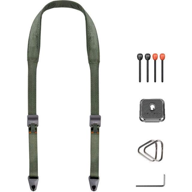 PGYTECH camera shoulder strap in Fern Green