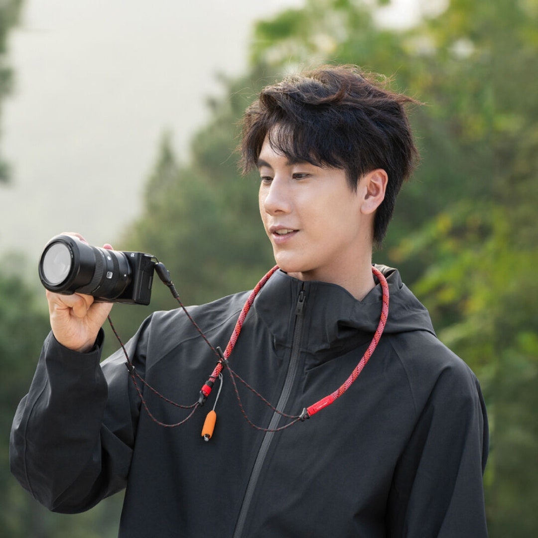 PGYTECH Camera Strap Slim (Outdoor-Blaze Red) - additional product view