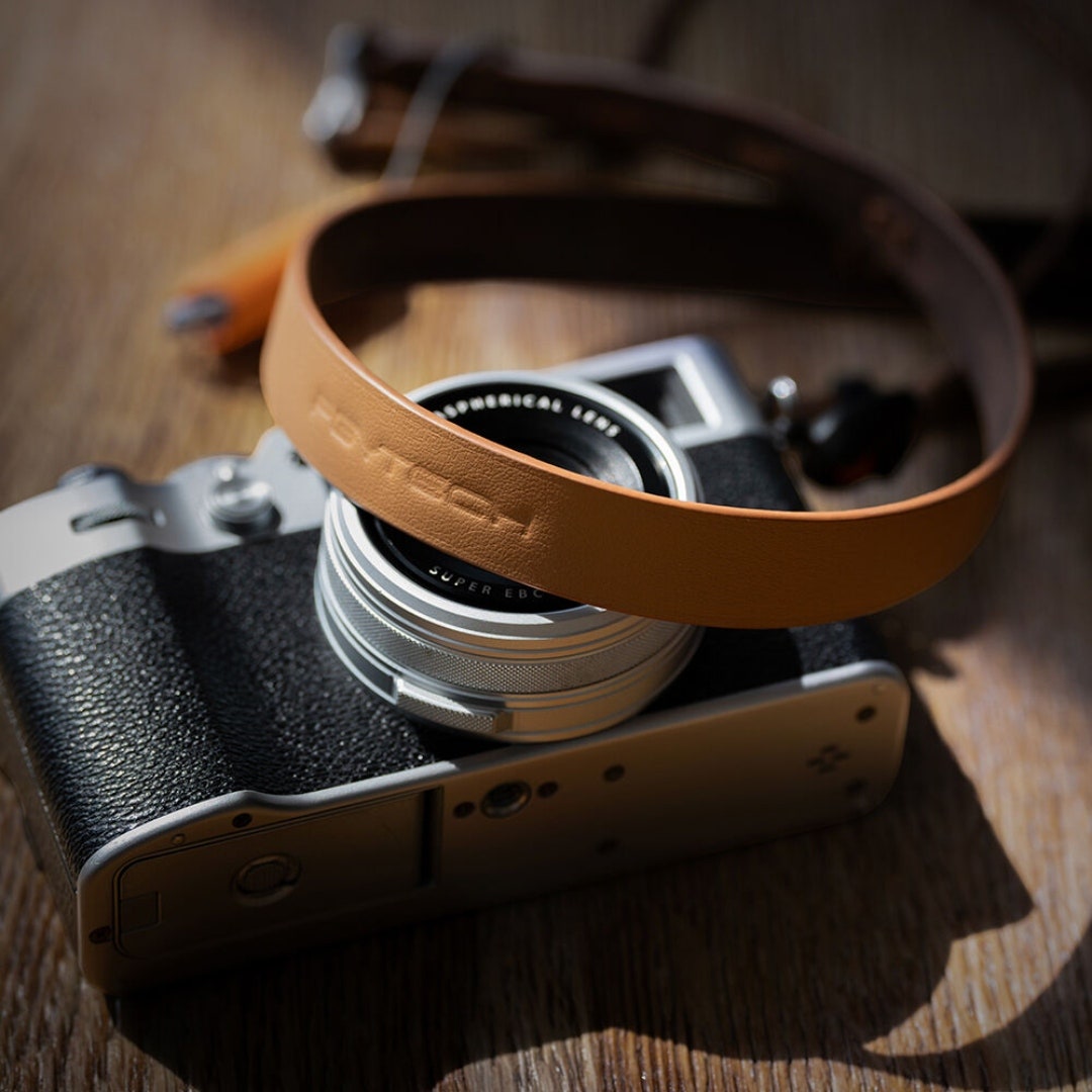 PGYTECH Camera Strap Slim (Vintage-Caramel Brown) - additional product view