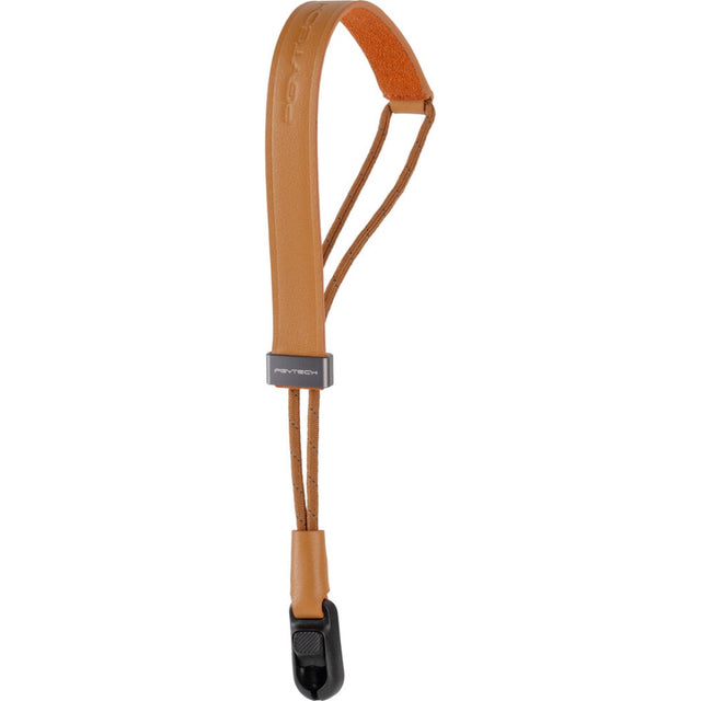 PGYTECH Camera Wrist Strap Slim, Vintage-Caramel Brown
