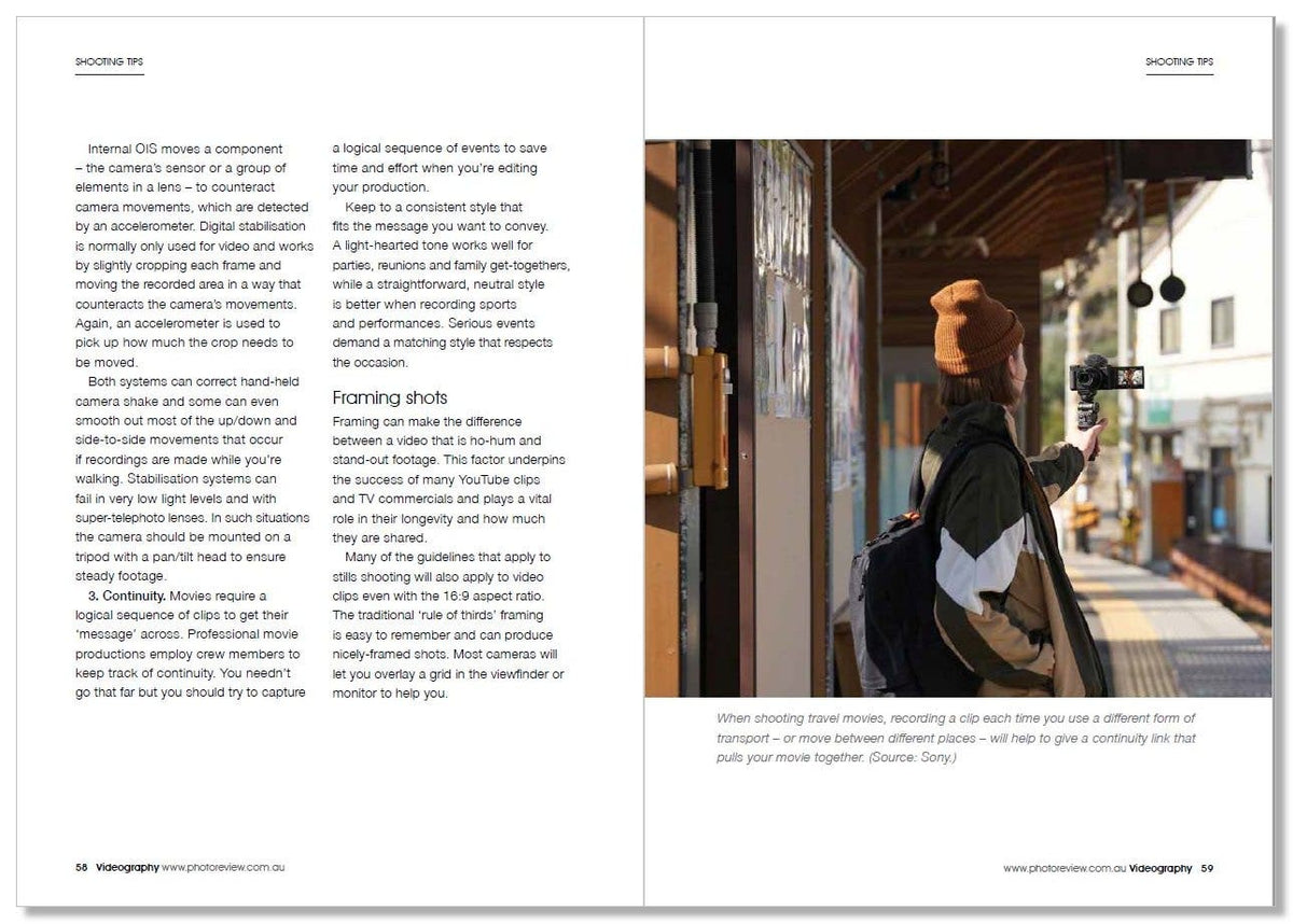 Photo Review Pocket Guide - Videography - additional product view