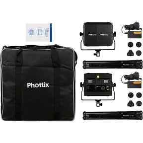 Phottix Kali 50Ra RGB studio LED twin pack