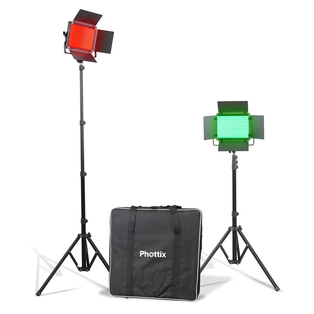 Phottix Kali50R RGB LED light twin kit