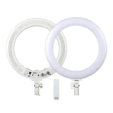 Phottix Nuada Ring 40C Video LED Light Go Kit with stand, phone clip and remote