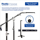 Phottix T200R Tube LED Light Lux Mini Tripod included - additional product view