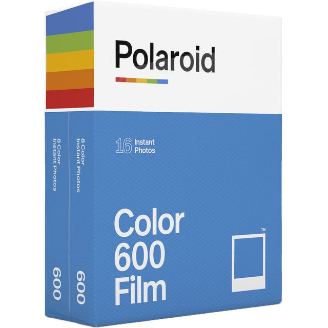 Polaroid 600 Colour instant film, 2 pack, 16 exposures