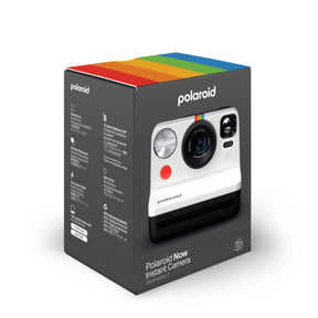 Polaroid EB Now Generation 2 instant camera, black and white