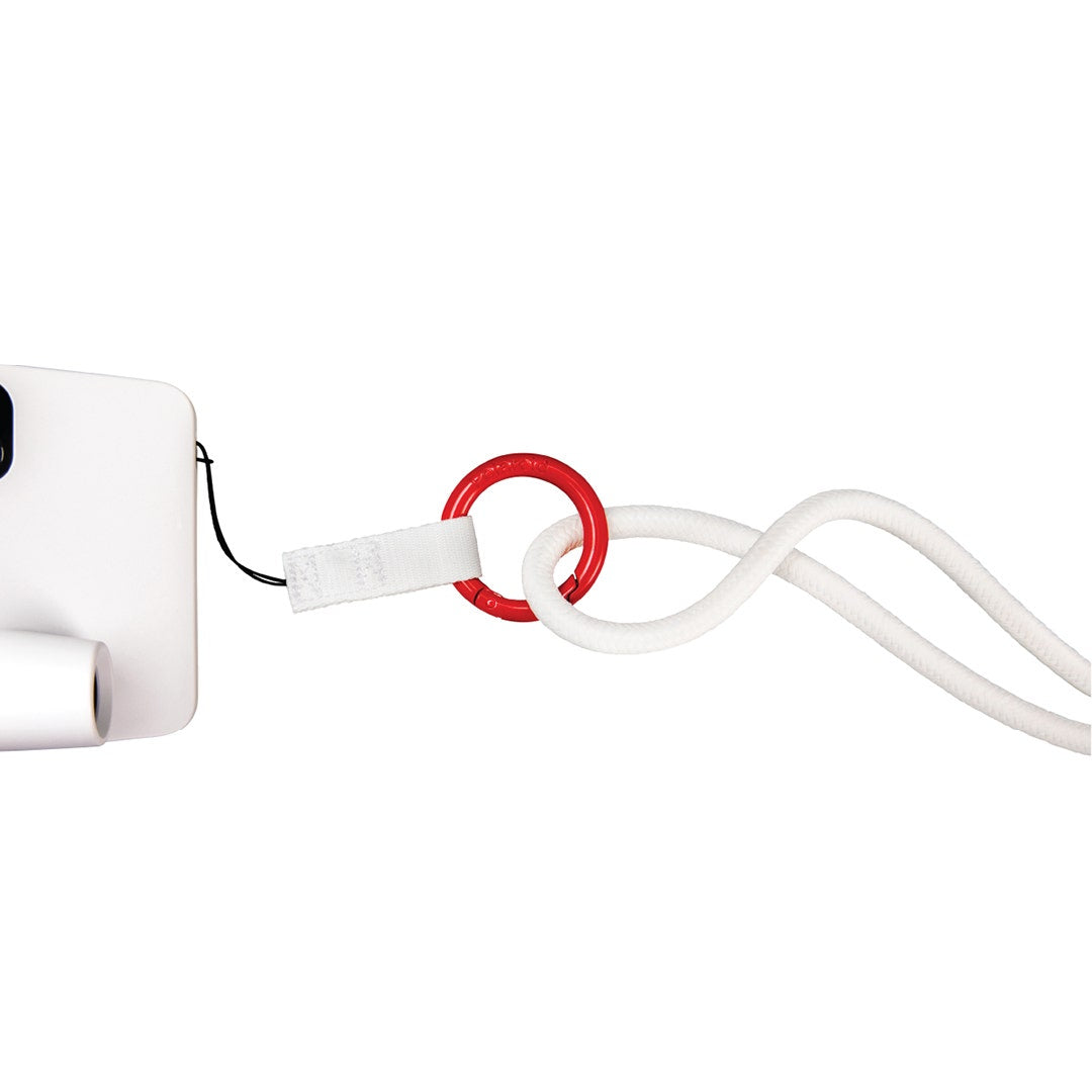 Polaroid Go adjustable camera strap in white