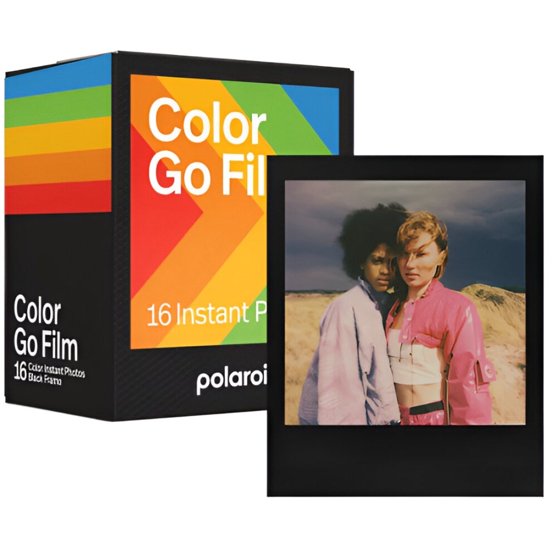 Polaroid GO Colour Instant Film, 16 exposures, black frame