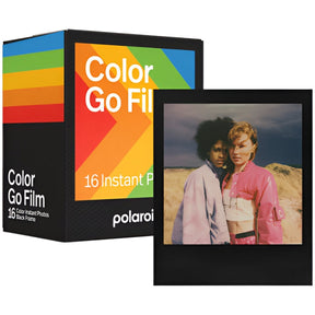 Polaroid GO Colour Instant Film, 16 exposures, black frame