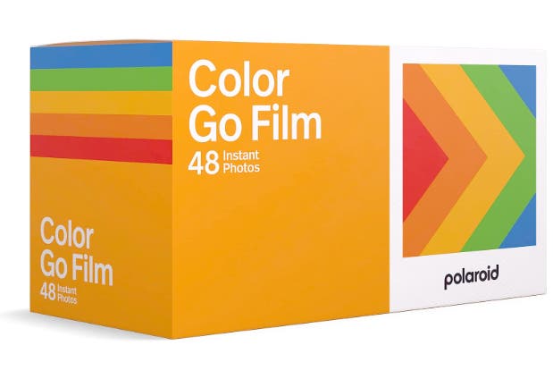 Polaroid GO Colour Instant Film, 48 exposures, white frame