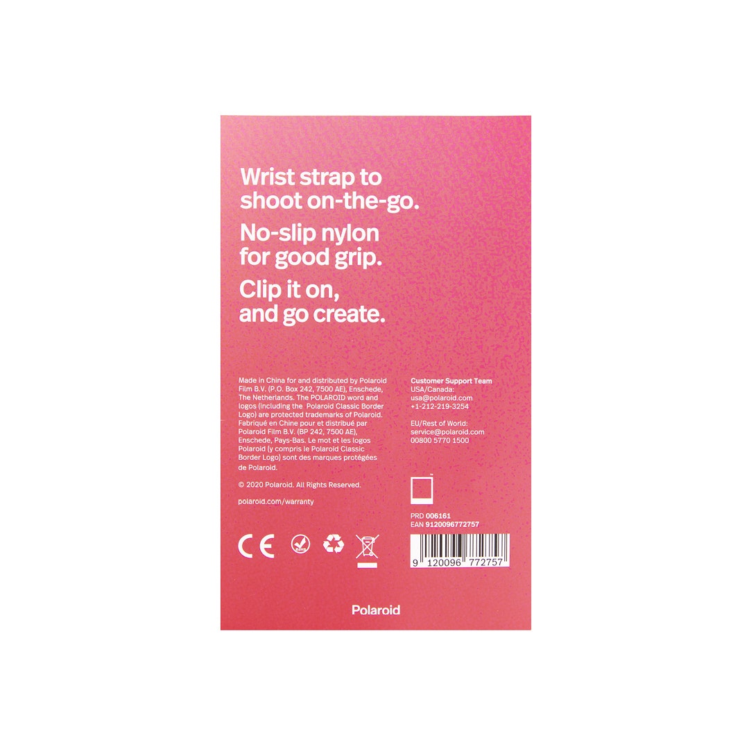 Polaroid Go Wrist Strap - Red - additional product view