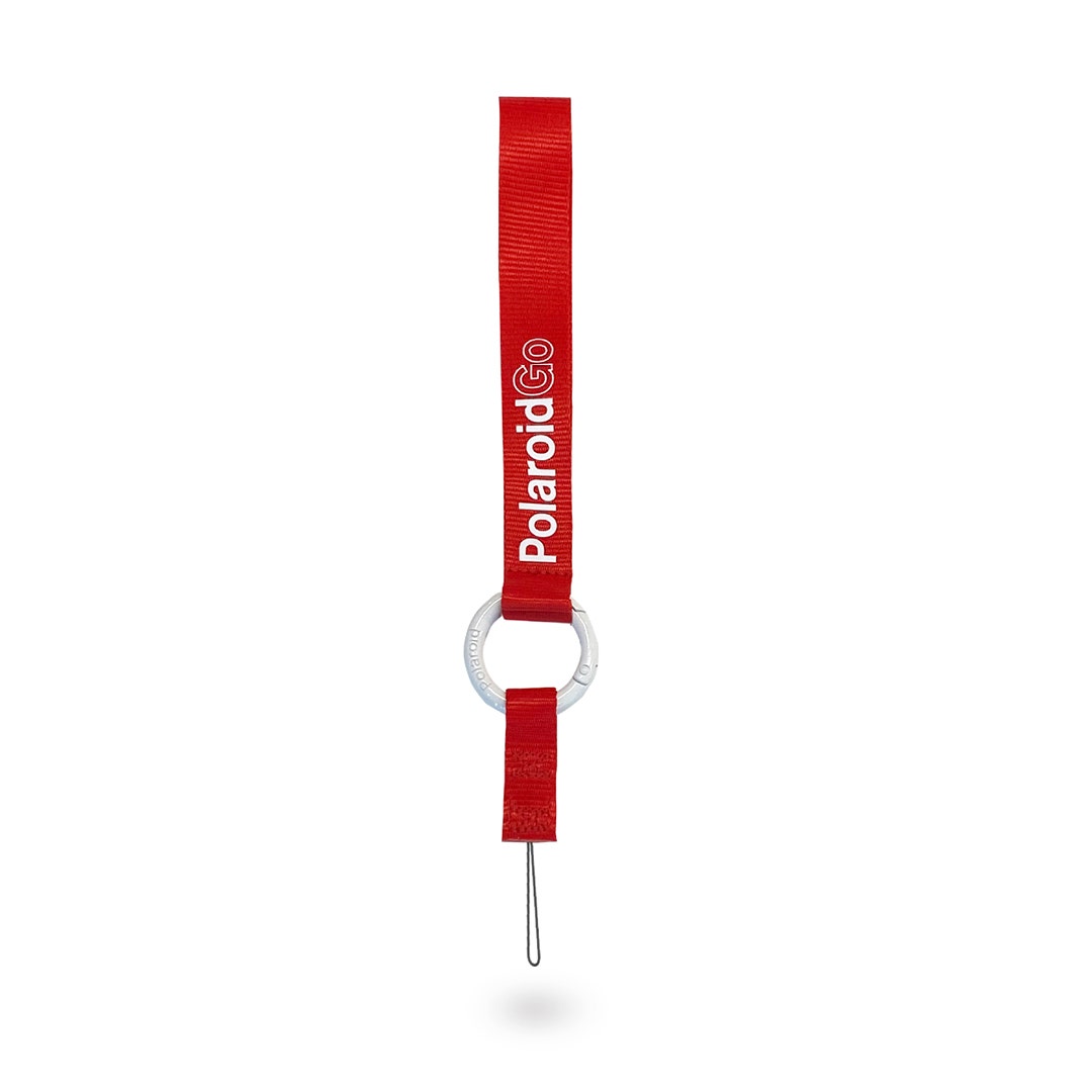 Polaroid Go wrist strap in red