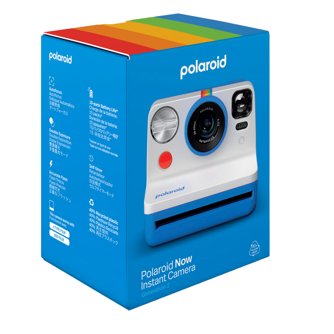 Polaroid Now Gen 2 - Blue i-Type Instant Camera - additional product view