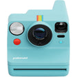 Polaroid Now+ Generation 3 instant camera in arctic blue