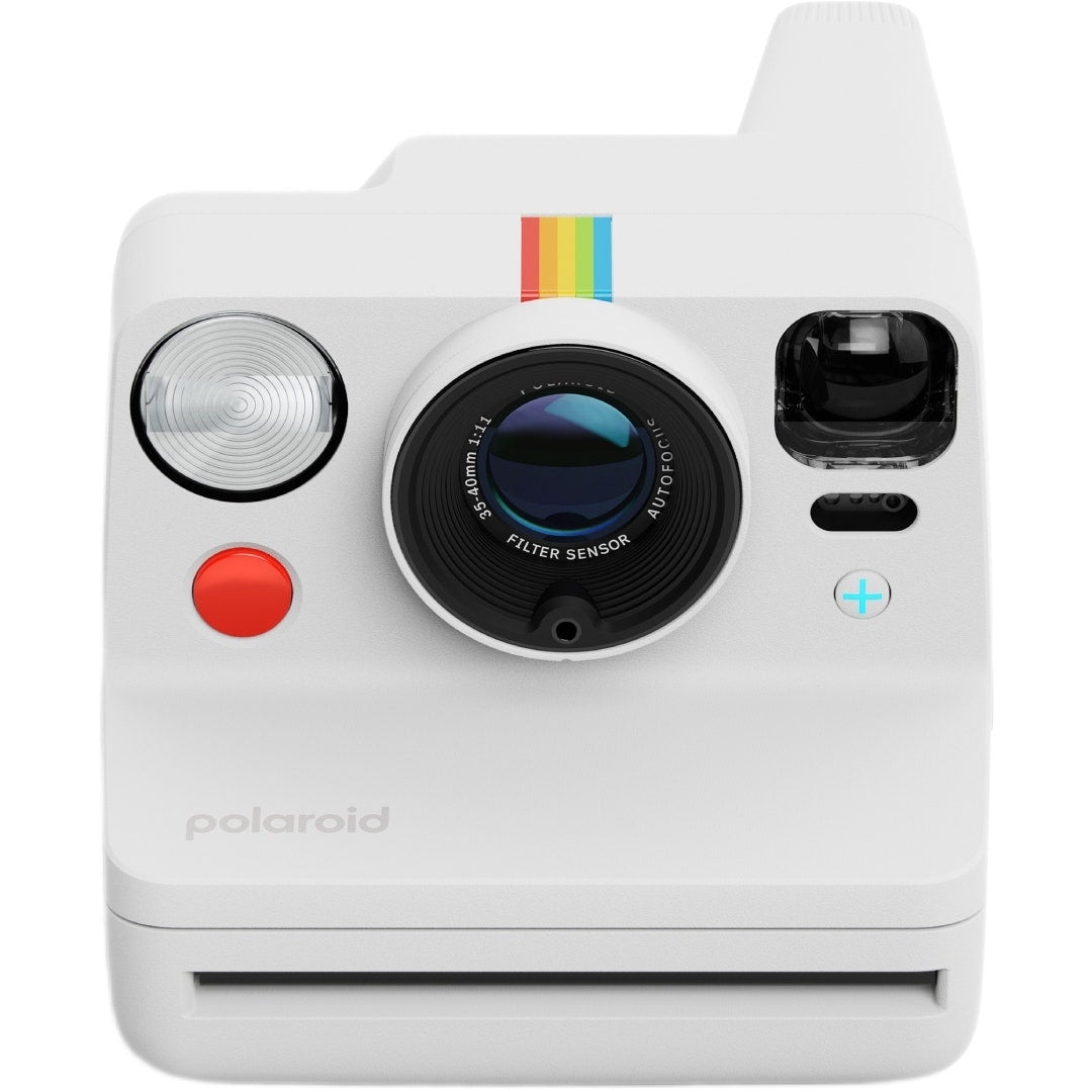 Polaroid Now+ Generation 3 instant camera in white