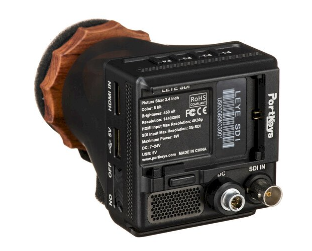 Portkeys LEYE-SDI Electonic Viewfinder w/ SDI 2.4'' Screen - additional product view