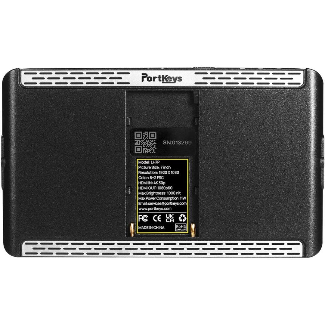 PortKeys LH7P - 7-inch High Brightness, 1000nit Touchscreen Monitor (Black) - additional product view