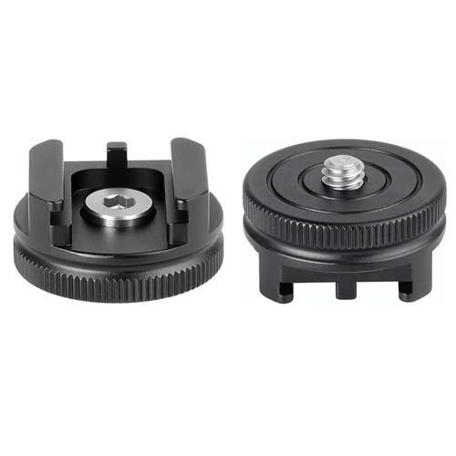ProMaster 1/4 inch -20 cold shoe mount.