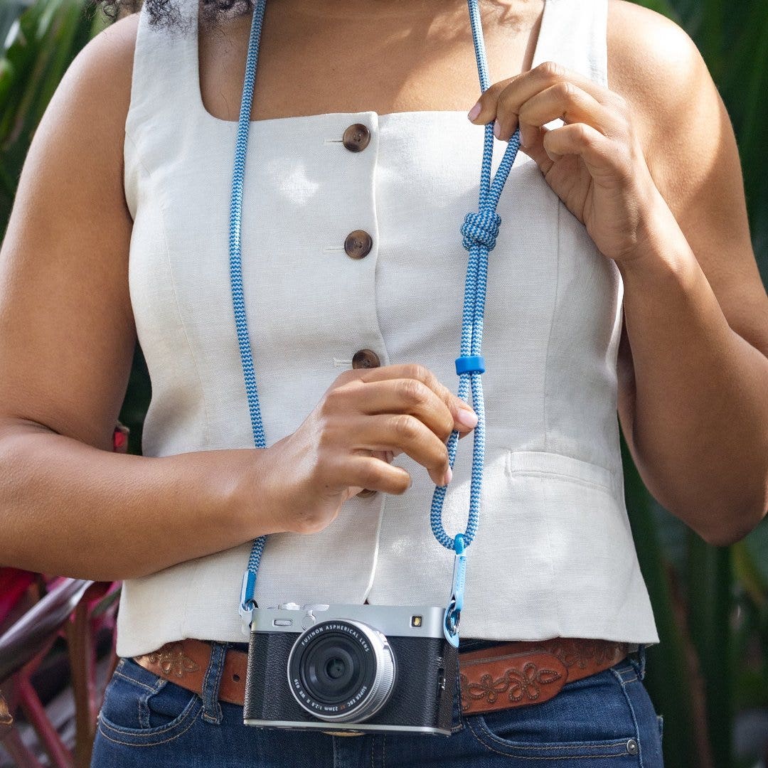 Promaster Adjustable Rope Strap - Light Blue - additional product view