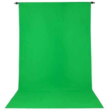 ProMaster Wrinkle Resistant Backdrop, 10 by 12 feet, Chroma Green