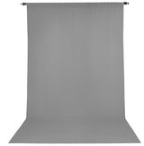 ProMaster Wrinkle Resistant Backdrop, 10 by 12 feet, Grey