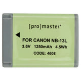 ProMaster Canon NB-13L (N) Battery