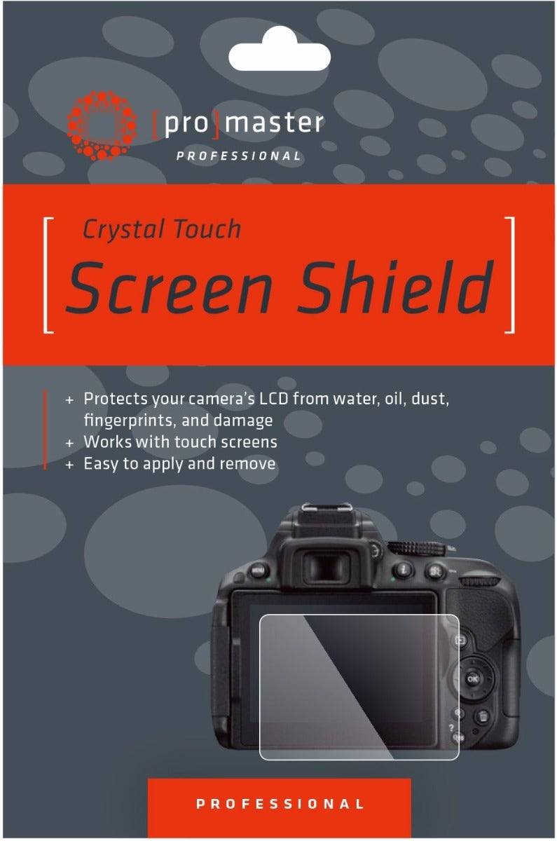 ProMaster Crystal Touch Screen Shield for Canon 200D and EOS RP